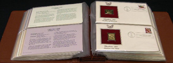 1989-1990 Golden Replicas of United States Stamps.