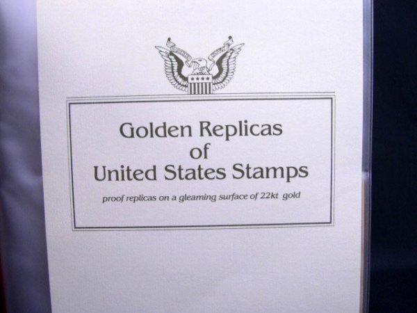 1989-1990 Golden Replicas of United States Stamps. - 3