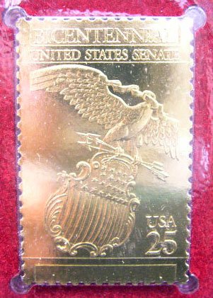 1989-1990 Golden Replicas of United States Stamps. - 5