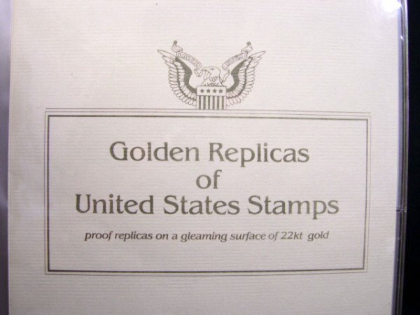 1981-1982 Golden Replicas of United States Stamps. - 3