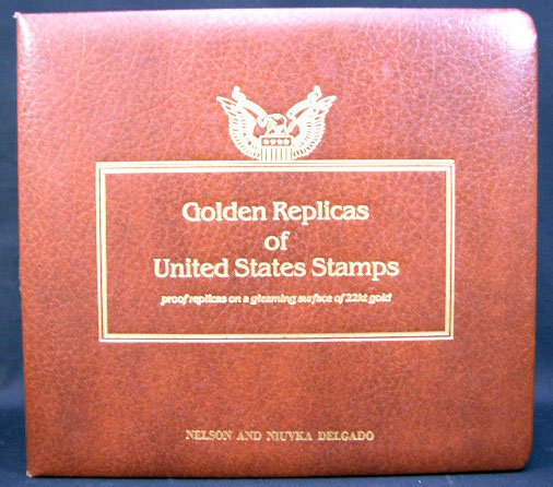 1986-1987 Golden Replicas of United States Stamps. - 2