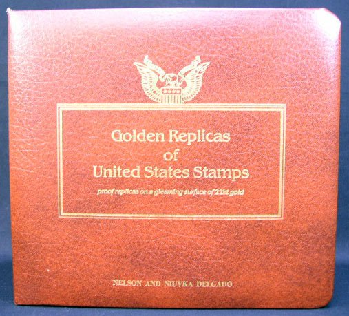 1987-1988 Golden Replicas of United States Stamps. - 2