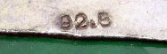 Sterling Silver and Malachite Pendant. Signed 925. - 4