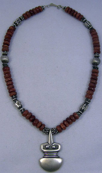 Ozanuje Design Greek Femme Sterling Silver and Gol