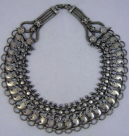 Heavy and Attractive Sterling Silver Choker Neckla
