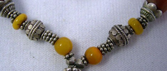 Sterling Silver Moonphase Necklace with Agate/Carn - 4