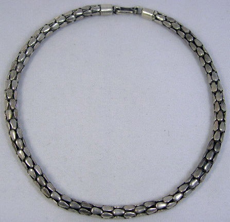 Sterling Silver Necklace. Signed 925. Very Good Co
