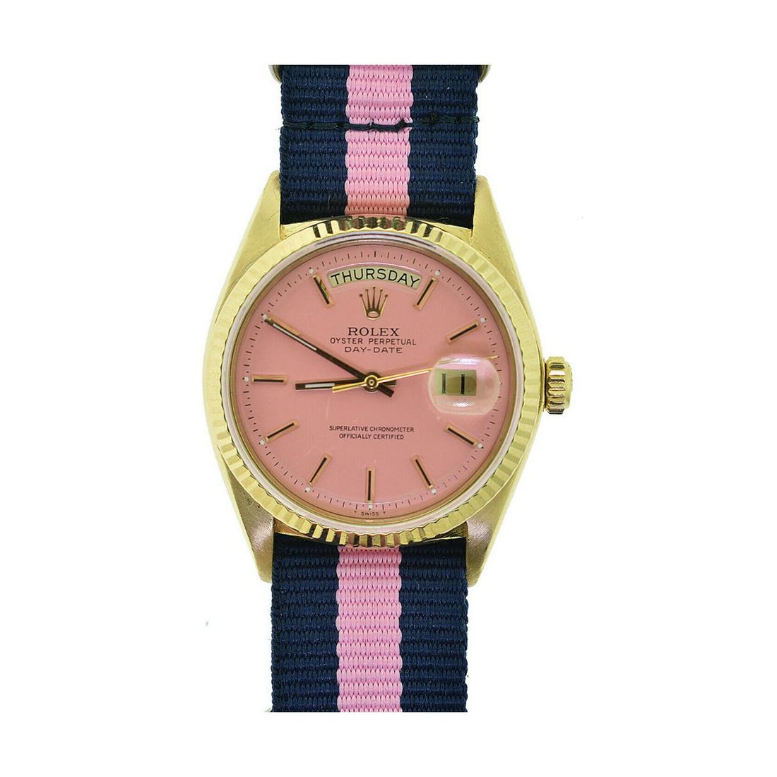 Rolex Day Date Pink Dial (1 of 6)