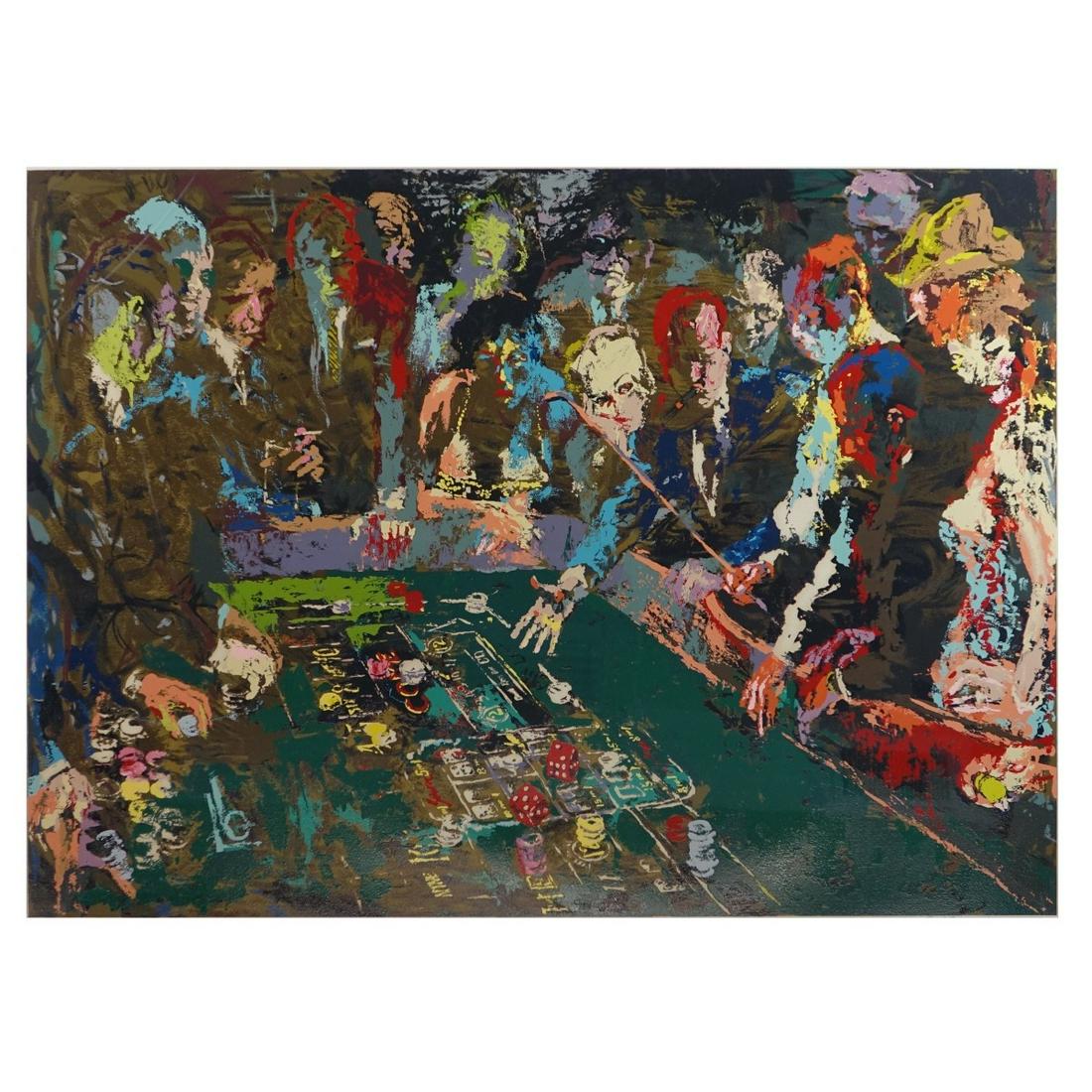 Leroy Neiman (1921-2012) Serigraph "Vega Craps" (1 of 4)