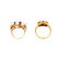 Two Gemstone and 14K Rings - 4
