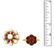 Two Gemstone and 14K Rings - 5