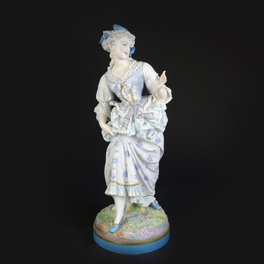 Large French Style Bisque Figurine (1 of 4)