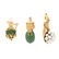 Three Vintage 14K Charms