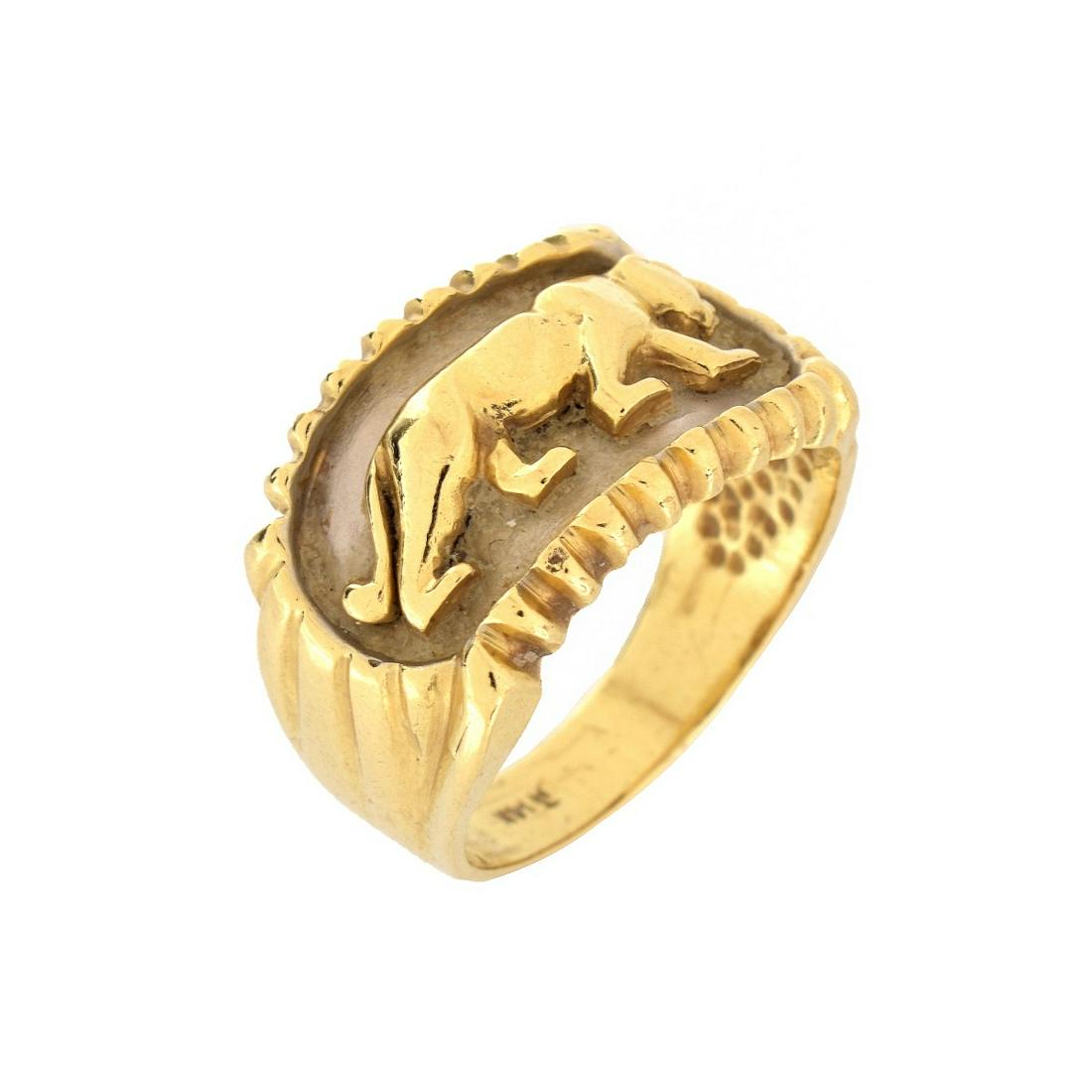 Cartier style 14K Ring (1 of 6)
