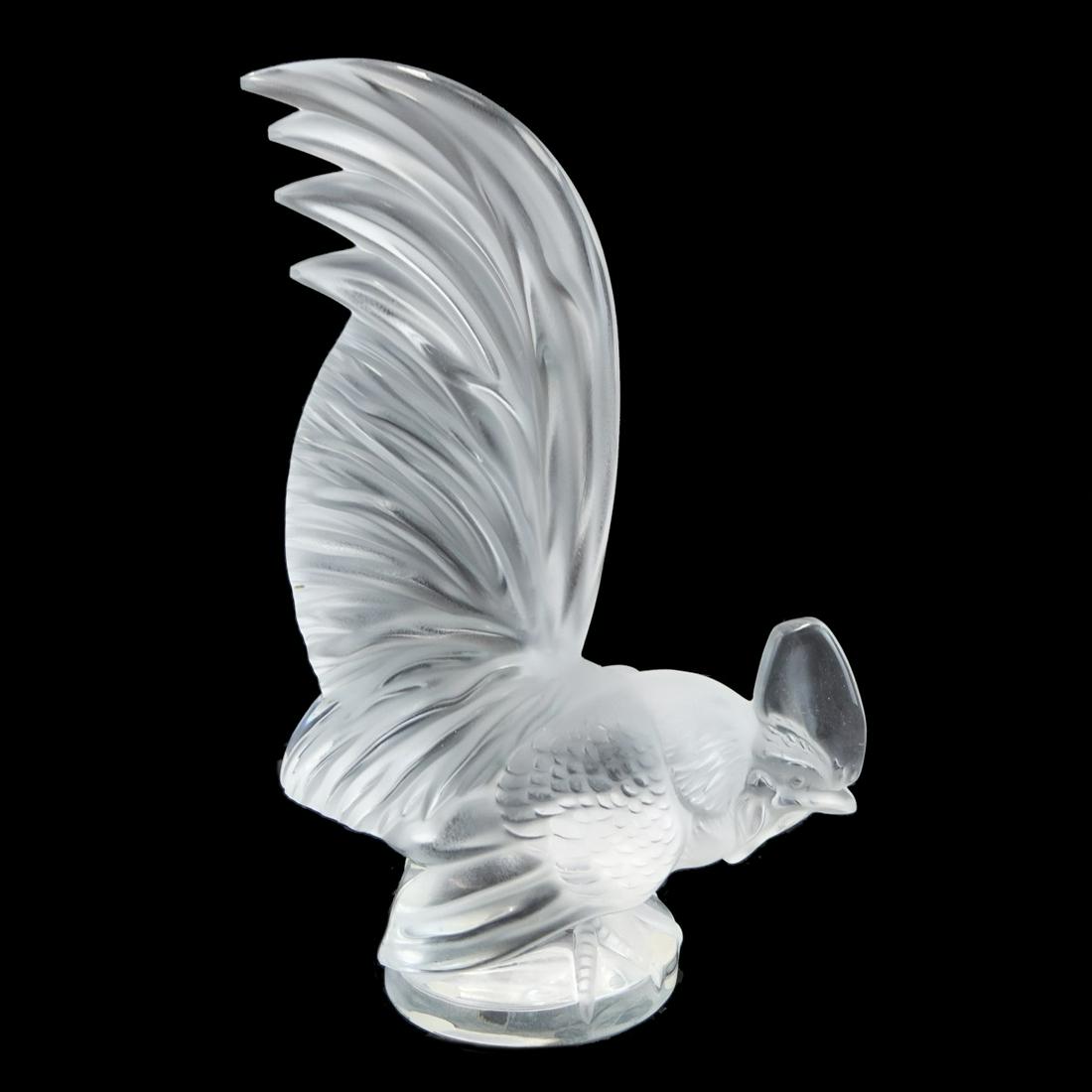Lalique "Rooster" Car Mascot (1 of 4)
