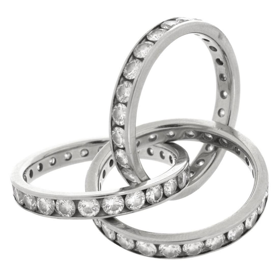 Diamond and 14K Trinity Ring (1 of 5)