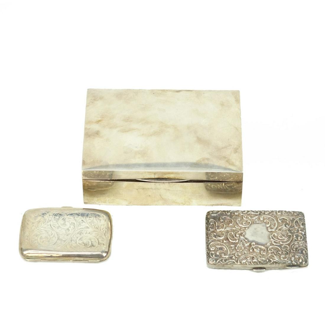 Three English Sterling Boxes (1 of 4)