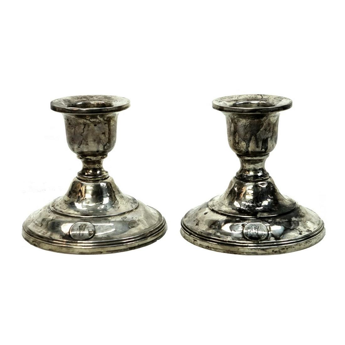 Pair of B. Altman Co. Candle Holders (1 of 4)
