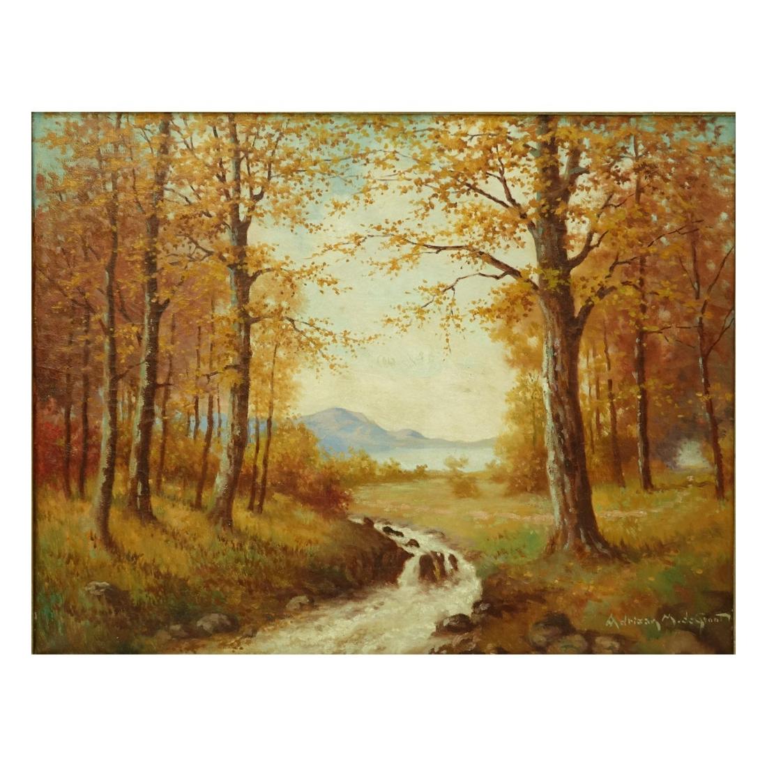 Adriaan Martin De Groot (1870-1942) American O/C (1 of 4)