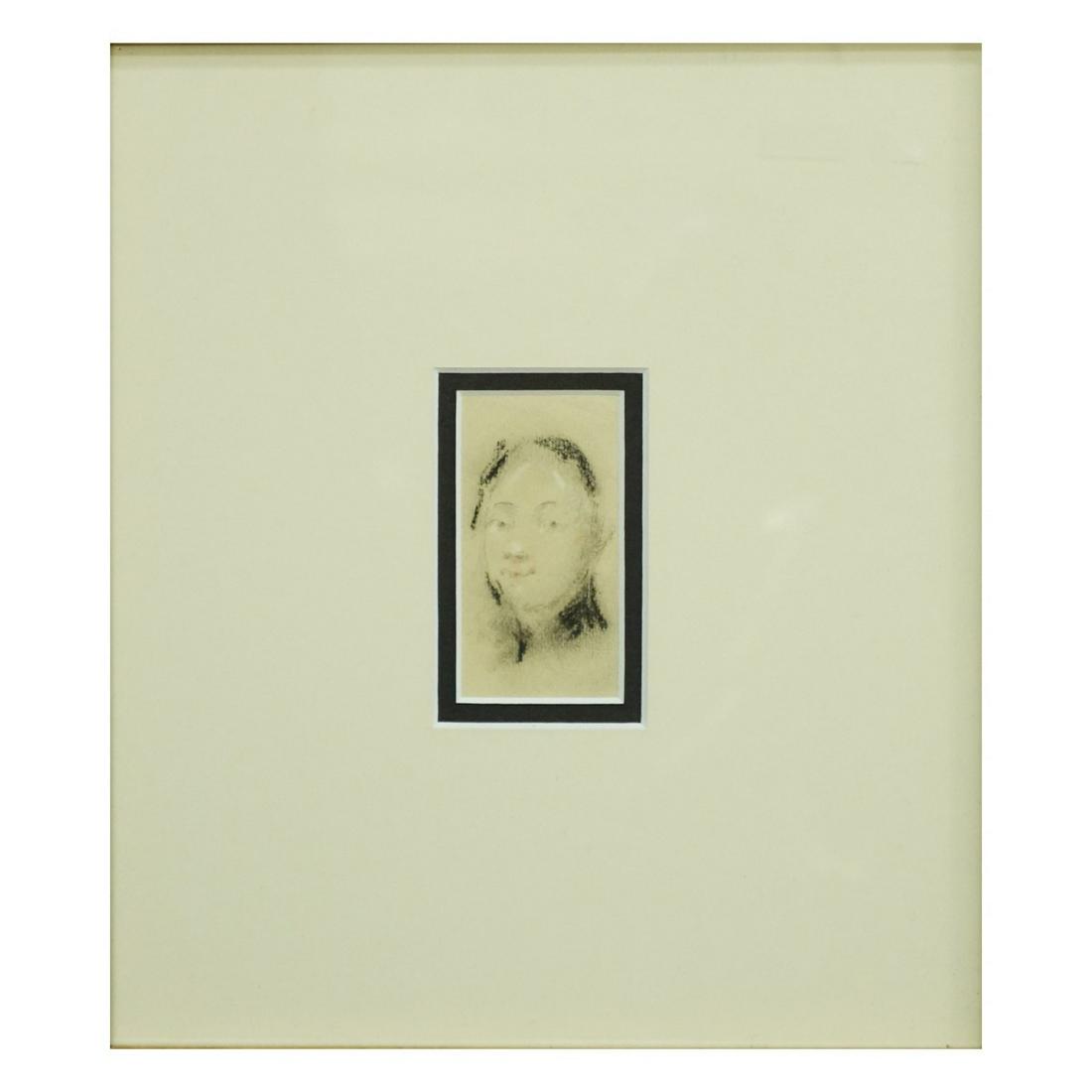 Possibly Antonio Mancini Sketch (1 of 4)