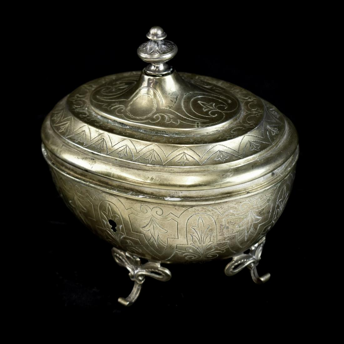 Antique Austrian-Hungarian Covered Box (1 of 4)