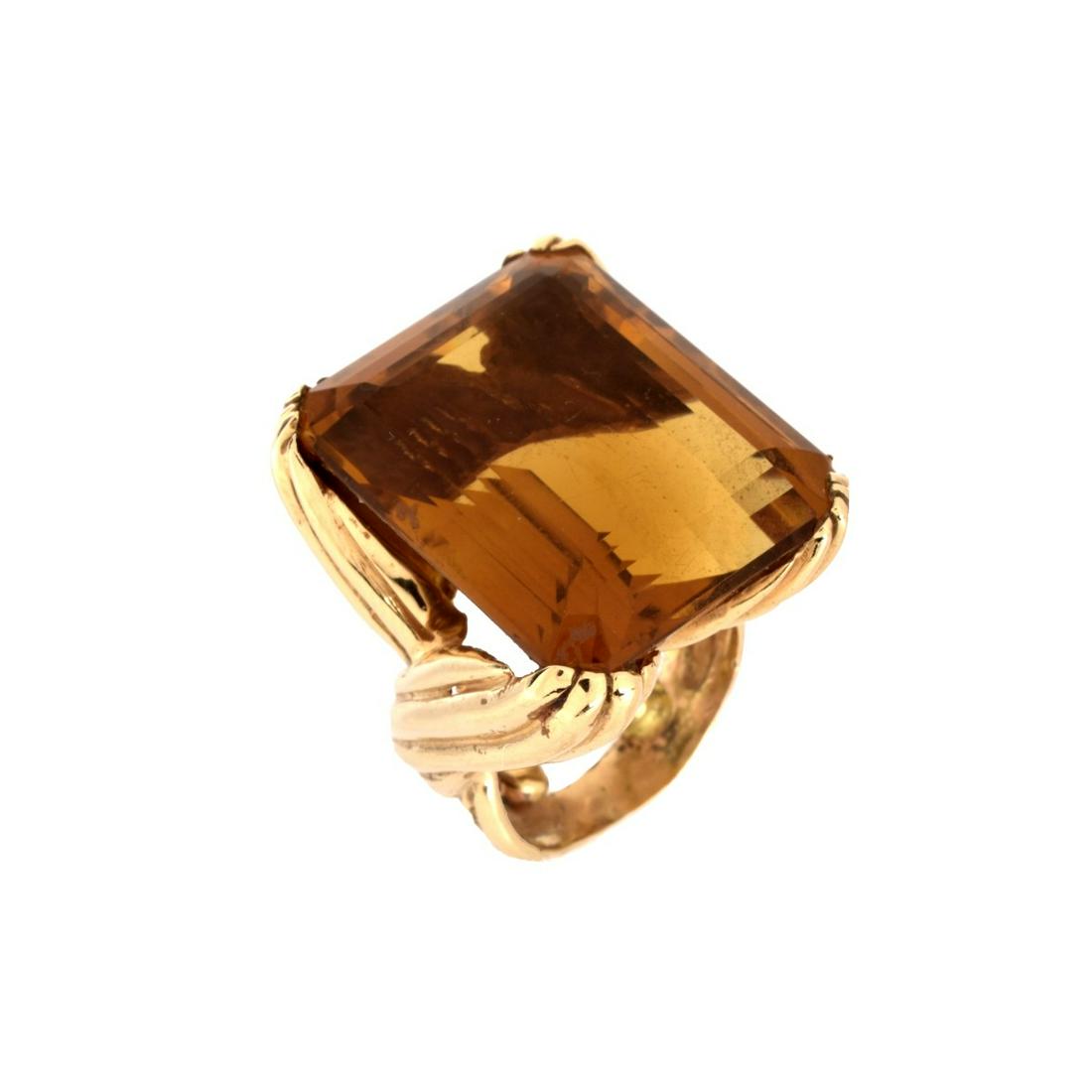 Citrine and 14K Ring (1 of 5)