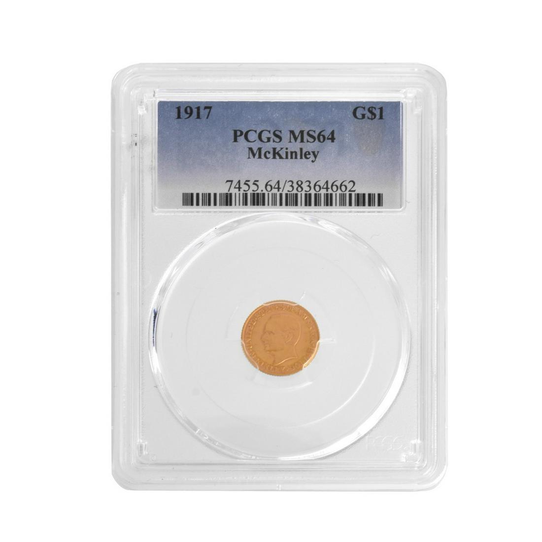 1917 McKinley Gold Dollar (1 of 2)