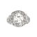 Art Deco Diamond and Platinum Ring - 2