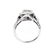 Art Deco Diamond and Platinum Ring - 4