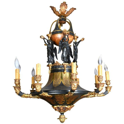 Люстра 19th c. French Empire Crystal