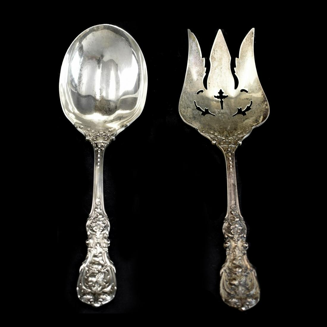 Reed and Barton "Francis I" Sterling Salad Set (1 of 3)
