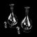 Pair of Antique Baccarat Decanters - 2