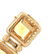 Citrine, Diamond and 14 Karat Yellow Gold Bracelet - 5