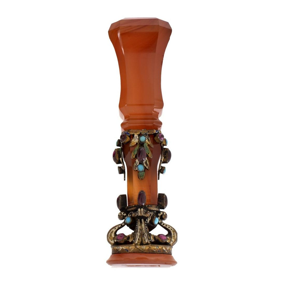 Antique Carnelian Wax Seal Stamp (1 of 4)