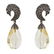 Vintage Quartz Bead Necklace and Earrings - 2
