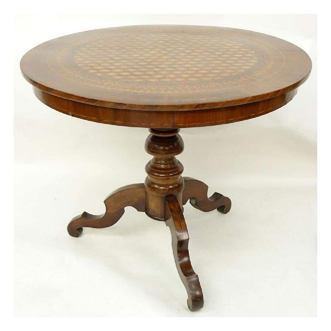 Antique American Pedestal Table (1 of 3)