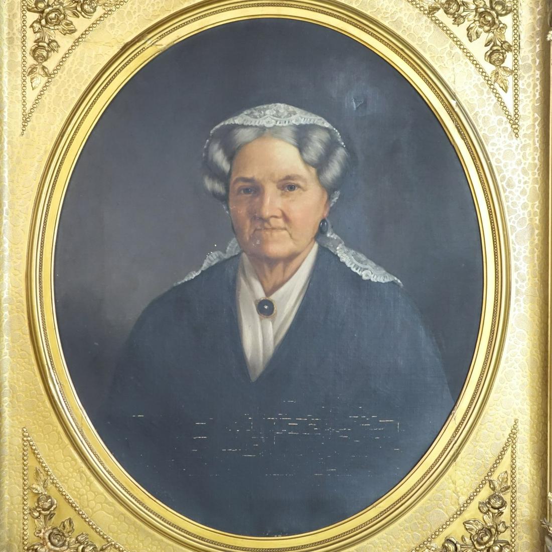 19th C. Old Master Style Oil on Canvas (1 of 3)