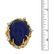 Lapis Lazuli, Diamond and 14K Ring - 6