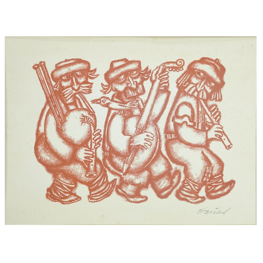 Jovan Obican, French (1918 - 1986) (1 of 5)