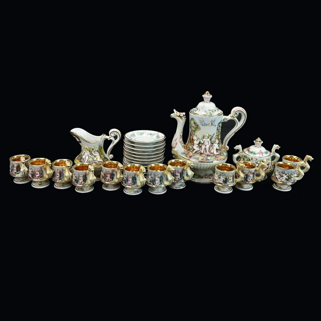 Capodimonte Tea Set Jun 17, 2020 Kodner Galleries Inc. in FL