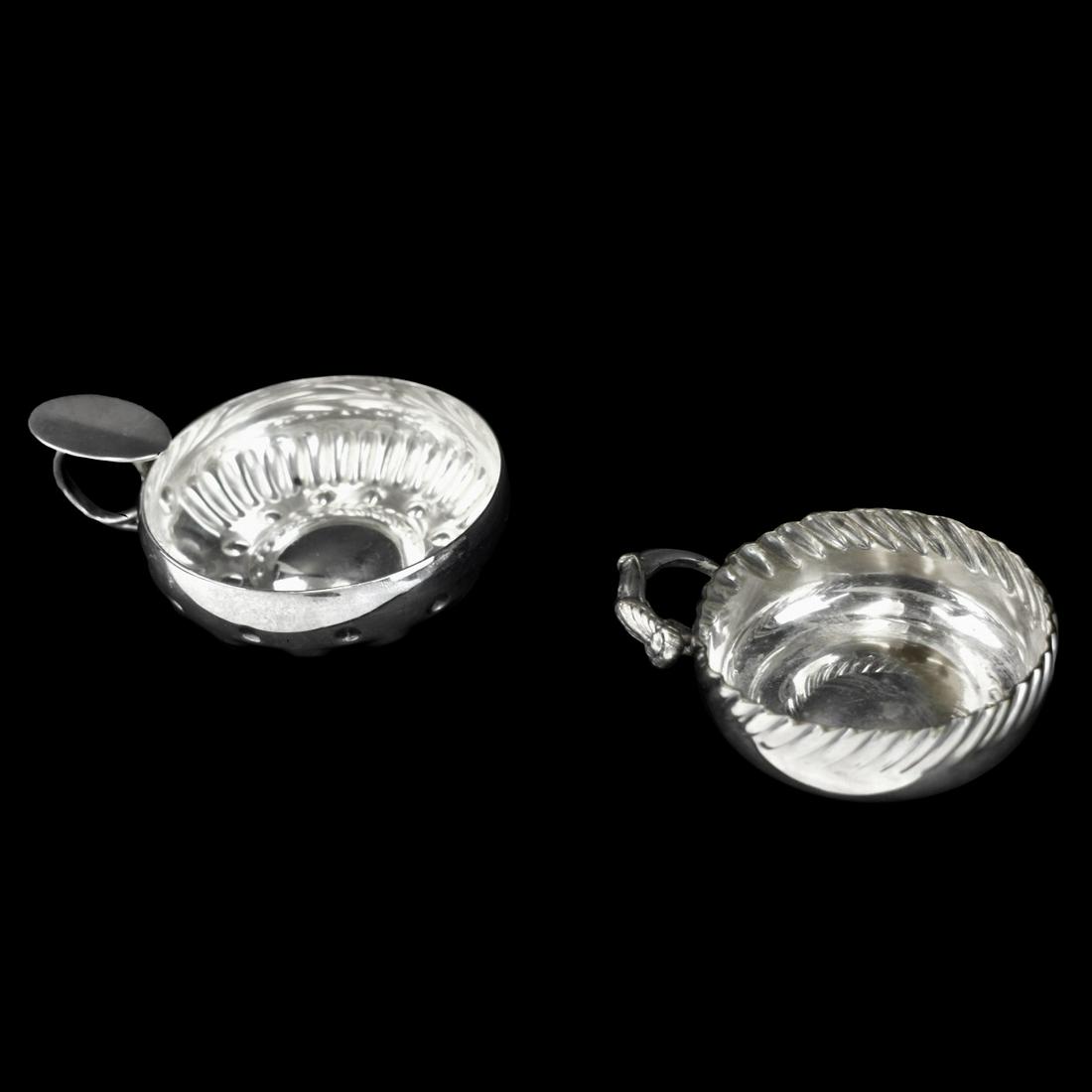 Two Silverplate Sommelier Tastevin (1 of 3)