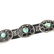 Navajo Silver and Turquoise Concho Belt - 3