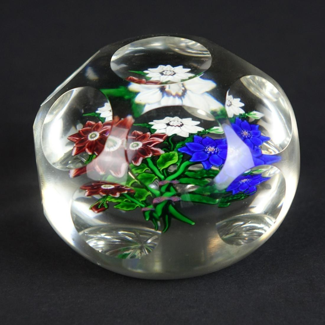 Saint Louis Faceted Art Glass Paperweight (1 of 4)