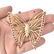 Vintage Ruby, Diamond and 14K Brooch - 5