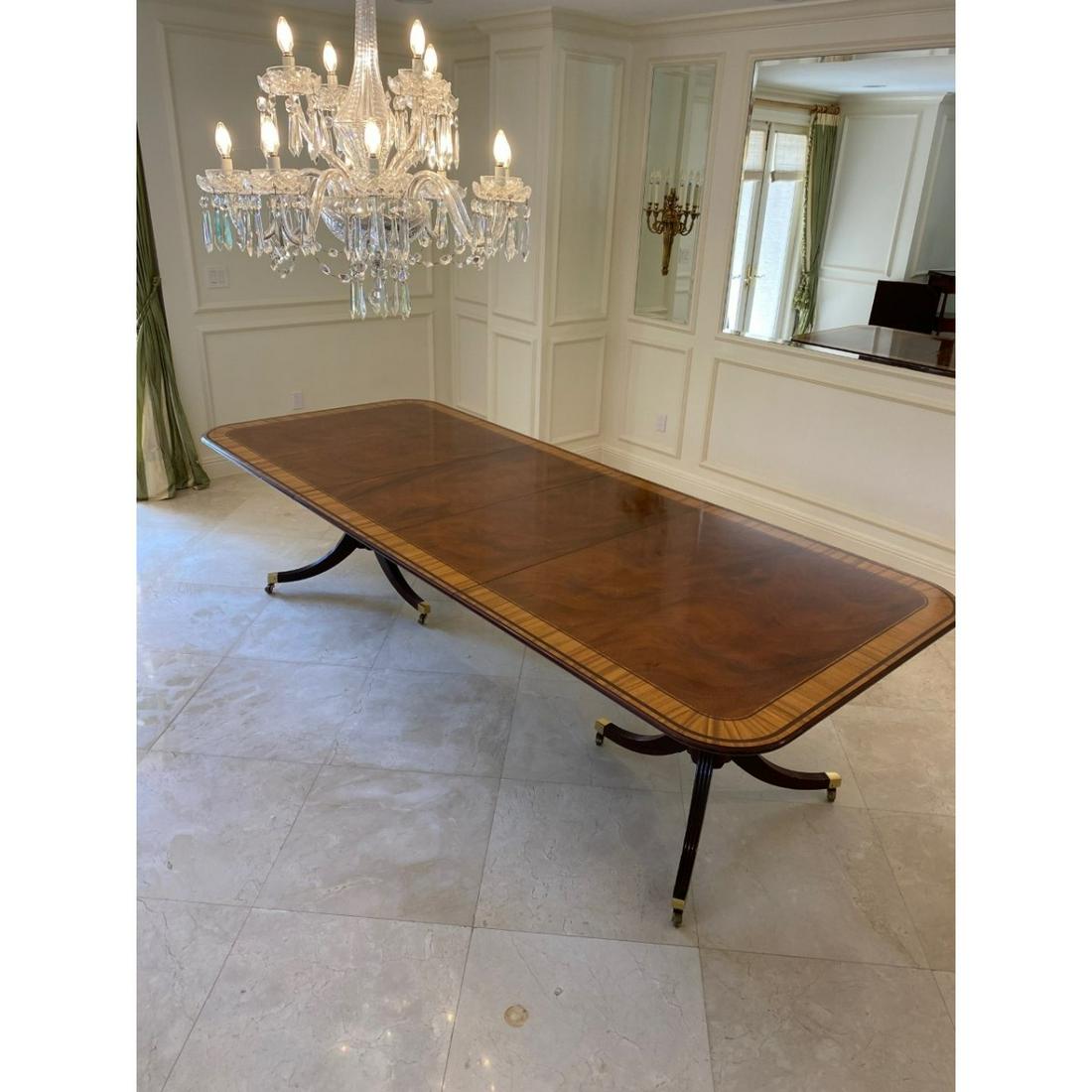 Baker Furniture Sheraton Style Dining Table (1 of 6)