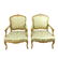 Pair of French Style Fauteuil Chairs