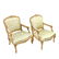 Pair of French Style Fauteuil Chairs - 2