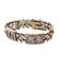Diamond, Ruby, 18K and Silver Bracelet - 2
