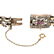 Diamond, Ruby, 18K and Silver Bracelet - 4