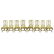 Eight (8) Baker Furniture Dining Chairs